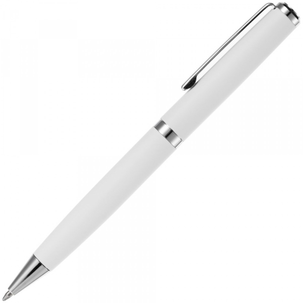 Ручка шариковая Inkish Chrome, белая - купить оптом
