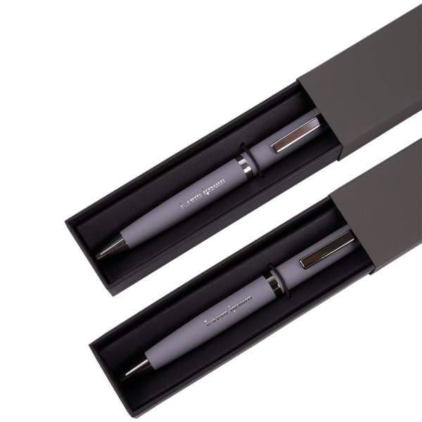 Ручка шариковая Inkish Gunmetal, серая - купить оптом
