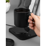 Кружка с подогревом и беспроводной зарядкой Dual Base Plus, черная, фото 12