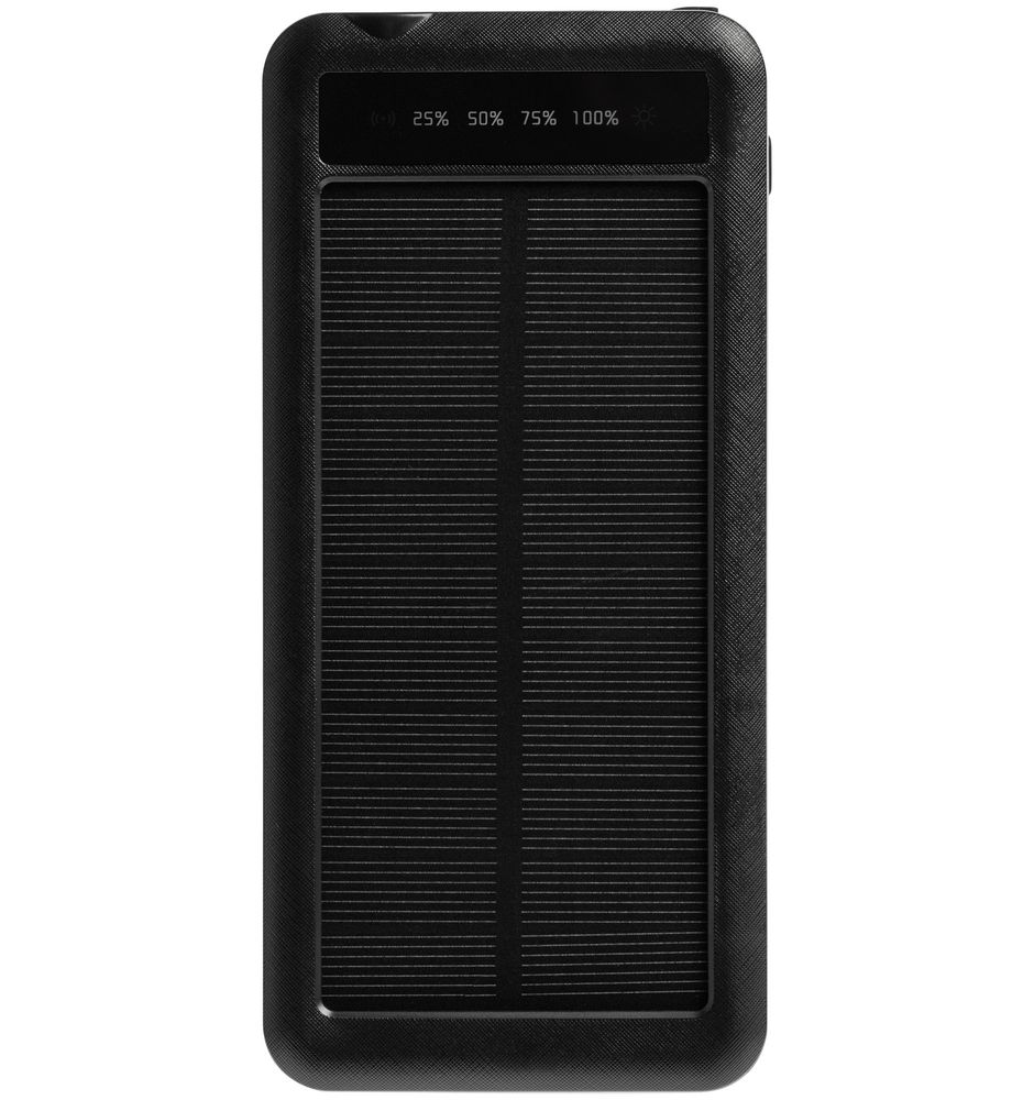Аккумулятор с беспроводной зарядкой Holiday Maker Wireless, 10000 мАч, красный - купить оптом