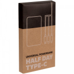 Аккумулятор Uniscend Half Day Type-C 5000 мAч, зеленый, фото 5