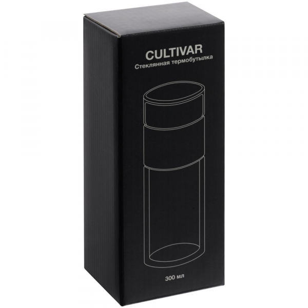 Бутылка для заваривания Cultivar, черная - купить оптом