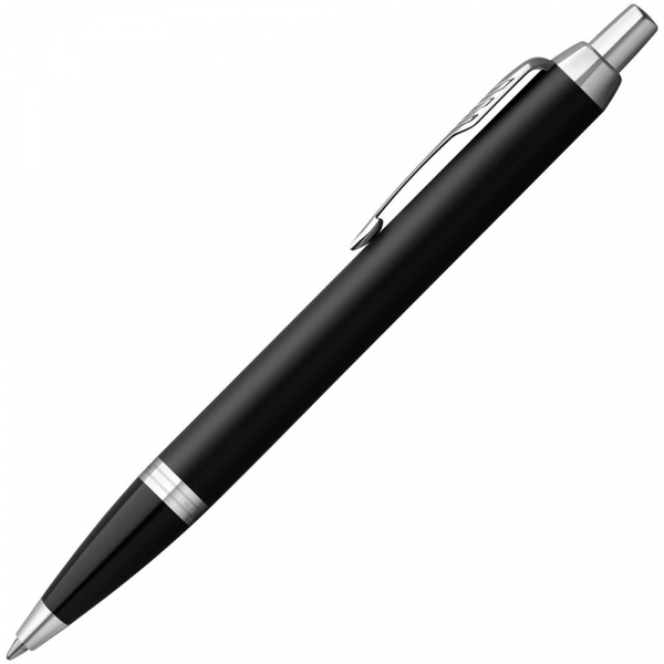 Ручка шариковая Parker IM Essential Muted Black CT, черная - купить оптом