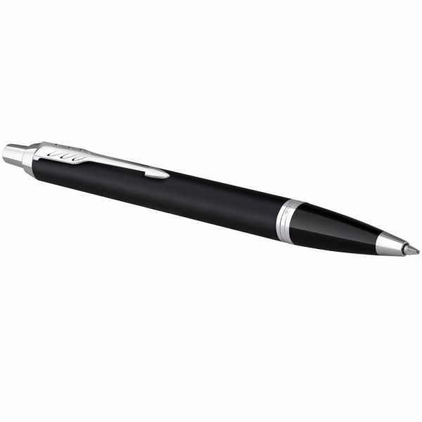 Ручка шариковая Parker IM Essential Muted Black CT, черная - купить оптом