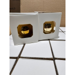 Оформительский шар Finery, 8 см, глянцевый золотистый, фото 6