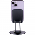 Подставка для смартфона Smartic, черный металлик, фото 4