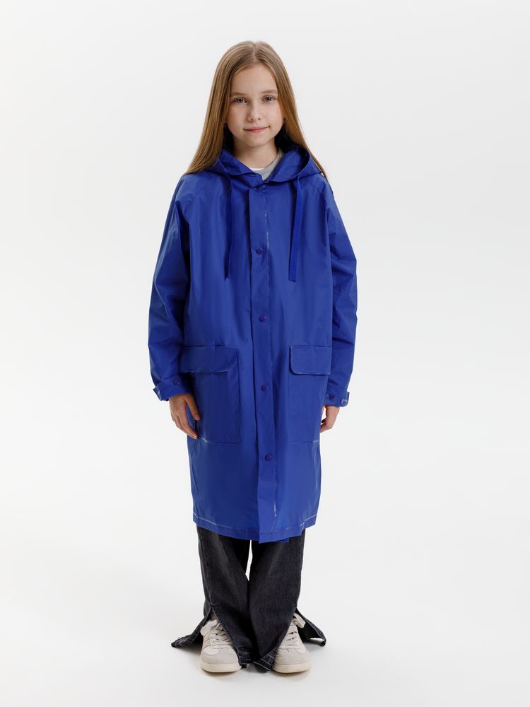 Дождевик детский RainDrop Kids, ярко-синий - купить оптом