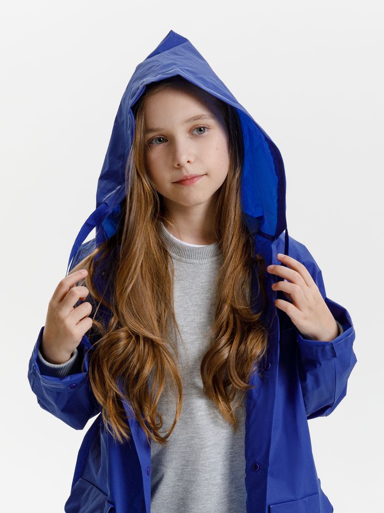 Дождевик детский RainDrop Kids, ярко-синий - купить оптом