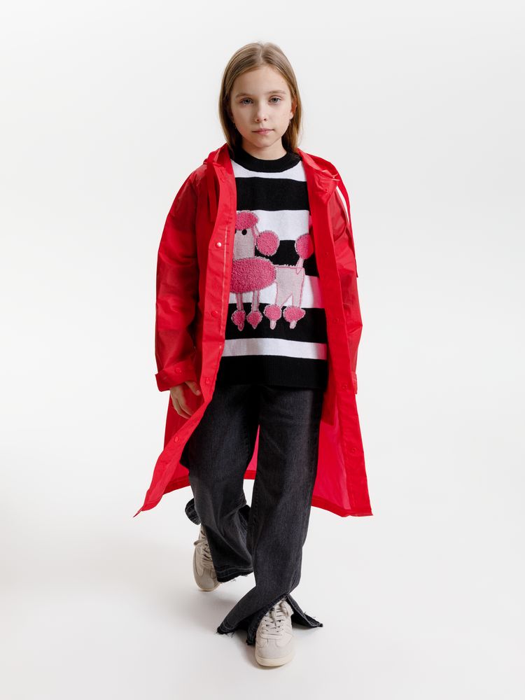 Дождевик детский RainDrop Kids, красный - купить оптом