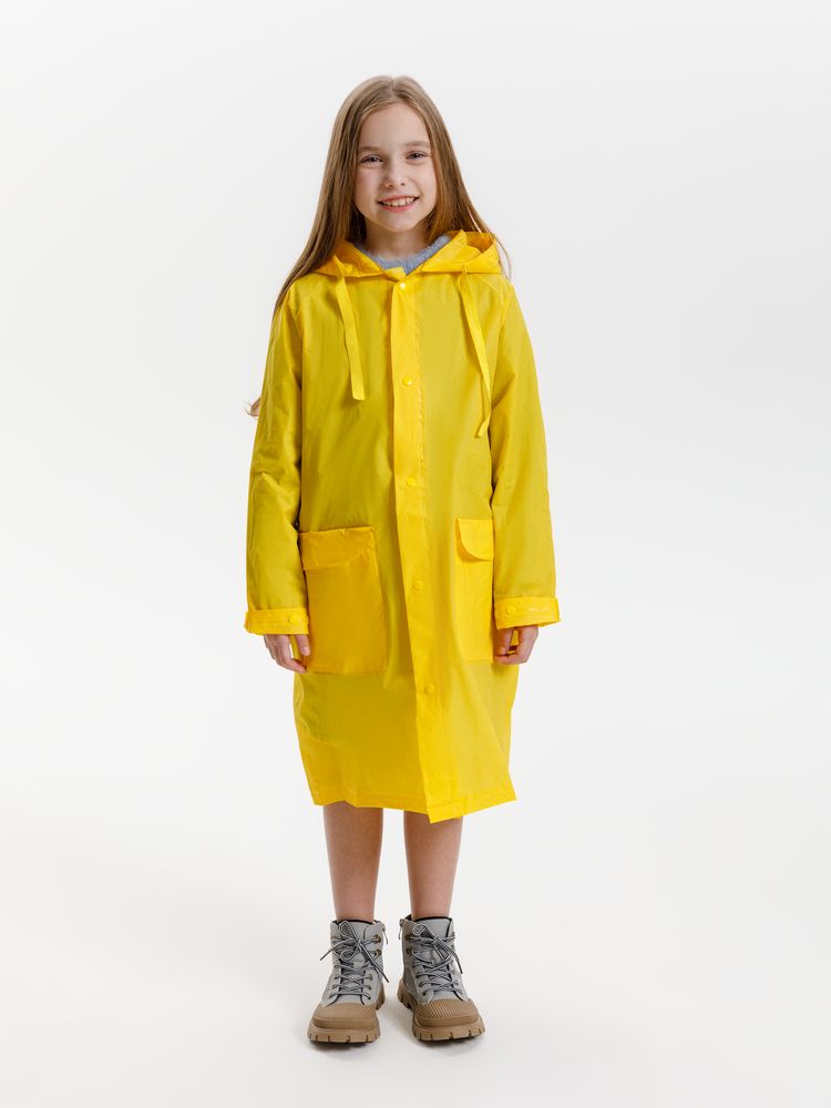Дождевик детский RainDrop Kids, желтый - купить оптом