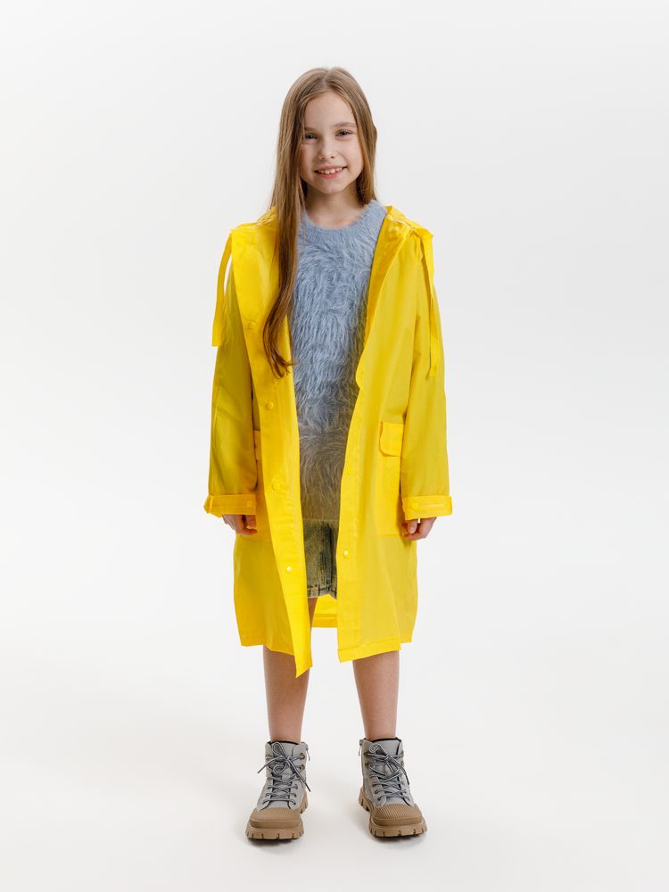 Дождевик детский RainDrop Kids, желтый - купить оптом
