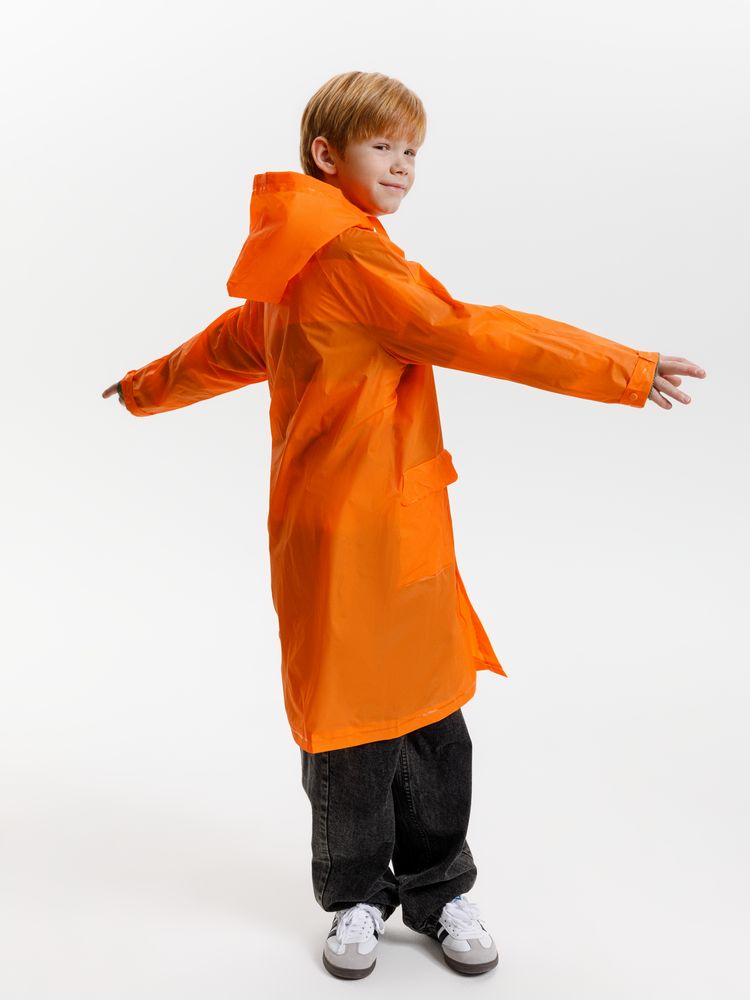 Дождевик детский RainDrop Kids, оранжевый - купить оптом
