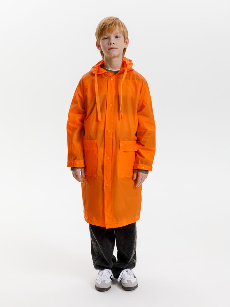 Дождевик детский RainDrop Kids, оранжевый - купить оптом