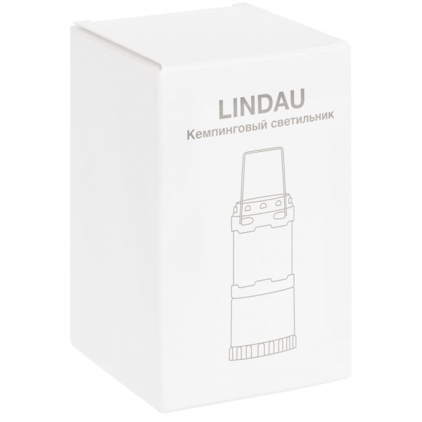 Кемпинговый фонарь Lindau, серебристый - купить оптом