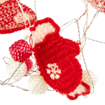 Гирлянда Merry Mittens, красная, фото 3