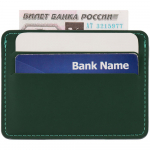 Чехол для карточек Shall Simple, зеленый, фото 4