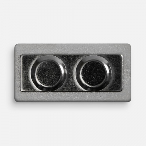 Значок Magnet Matto, серебристый - купить оптом