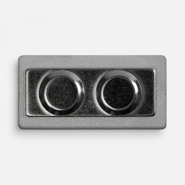 Значок Magnet Matto, серебристый - купить оптом