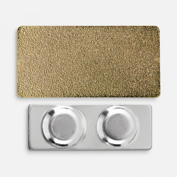 Значок Magnet Matto, золотистый глянцевый - купить оптом