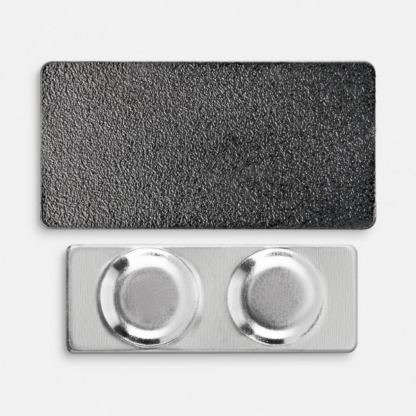Значок Magnet Matto, серый металлик - купить оптом