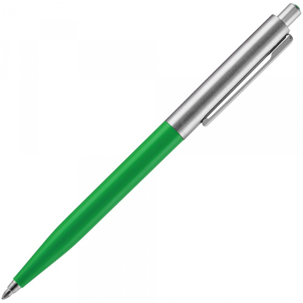 Ручка шариковая Senator Point Metal, ver.2, зеленая - купить оптом