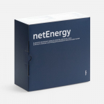 Bluetooth-колонка с беспроводной зарядкой и часами netEnergy, серая, фото 13