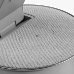 Bluetooth-колонка с беспроводной зарядкой и часами netEnergy, серая, фото 8