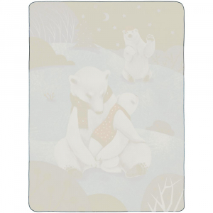 Флисовый плед Wintart Bear - купить оптом