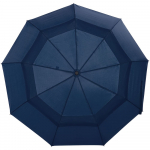 Складной зонт Dome Double с двойным куполом, темно-синий, ver.2, фото 1