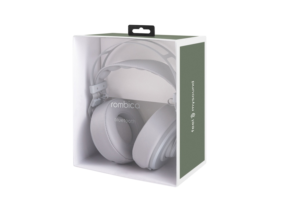 Беспроводные наушники Rombica Mysound BH-10 2C, серый - купить оптом