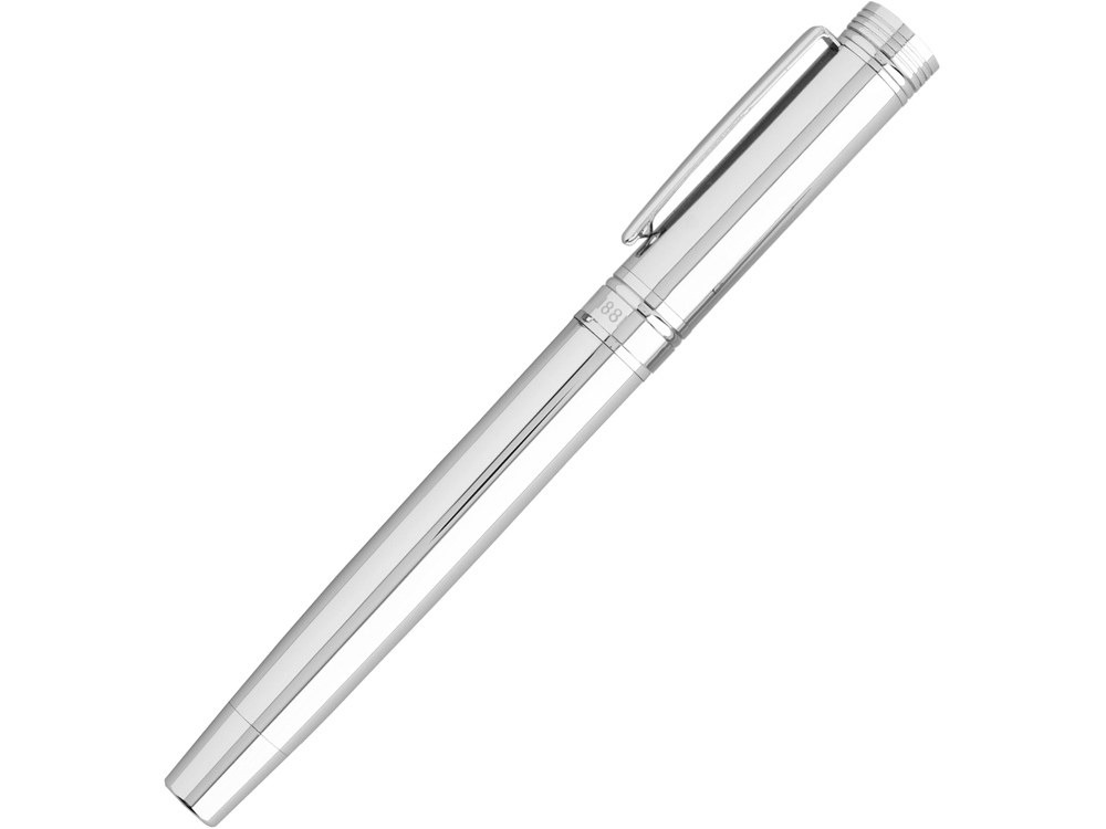 Ручка-роллер Zoom Classic Silver. Cerruti 1881, серебристый - купить оптом