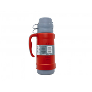 Термос со стеклянной колбой тм THERMOS PICNIC 40 Series Red 1,0L, карминно-красный - купить оптом