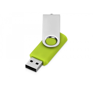 Флеш-карта USB 2.0 16 Gb Квебек, зеленое яблоко - купить оптом