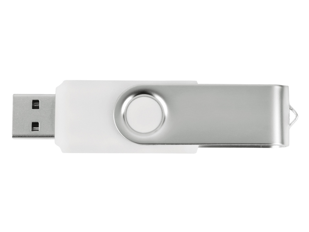Флеш-карта USB 2.0 8 Gb Квебек, белый - купить оптом