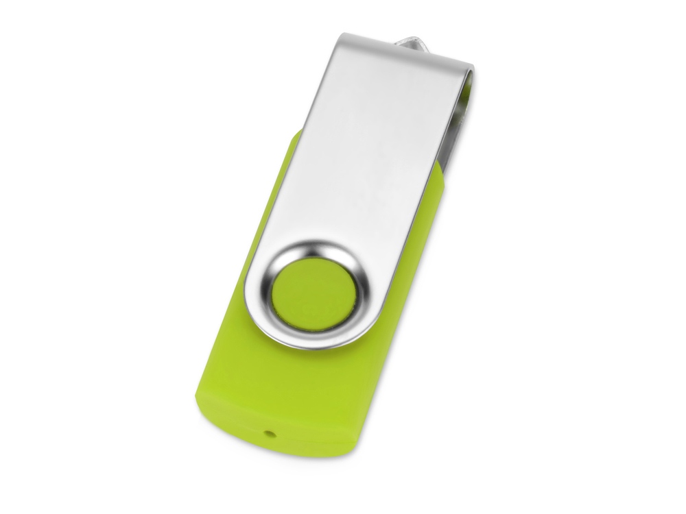 Флеш-карта USB 2.0 32 Gb Квебек, зеленое яблоко - купить оптом