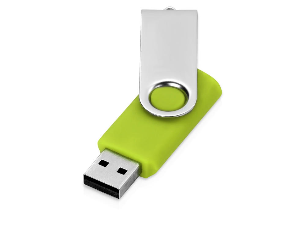 Флеш-карта USB 2.0 32 Gb Квебек, зеленое яблоко - купить оптом