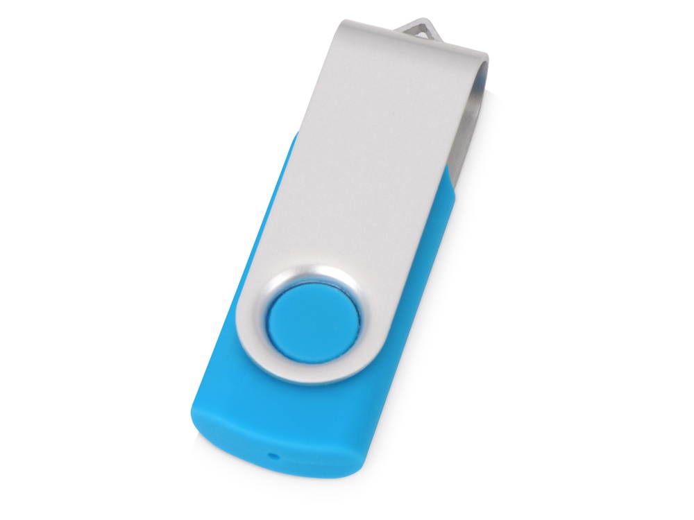 Флеш-карта USB 2.0 8 Gb Квебек, голубой - купить оптом