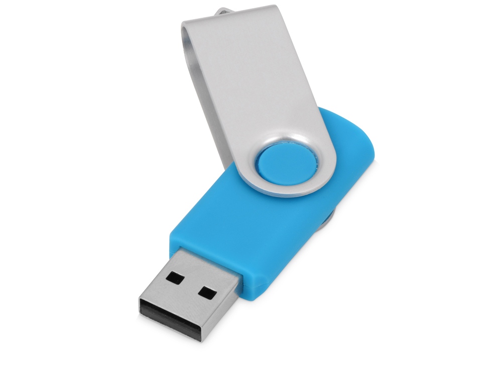 Флеш-карта USB 2.0 16 Gb Квебек, голубой - купить оптом
