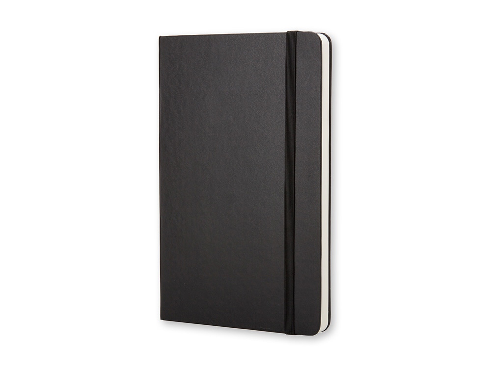 Записная книжка Moleskine Classic (нелинованный) в твердой обложке, Pocket (9x14см), черный - купить оптом