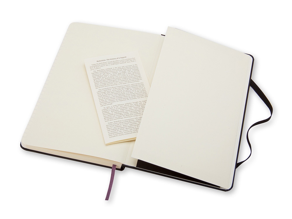 Записная книжка Moleskine Classic (в линейку) в твердой обложке, Pocket (9x14см), черный - купить оптом