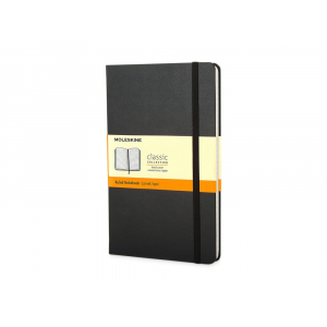 Записная книжка Moleskine Classic (в линейку) в твердой обложке, Large (13х21см), черный - купить оптом