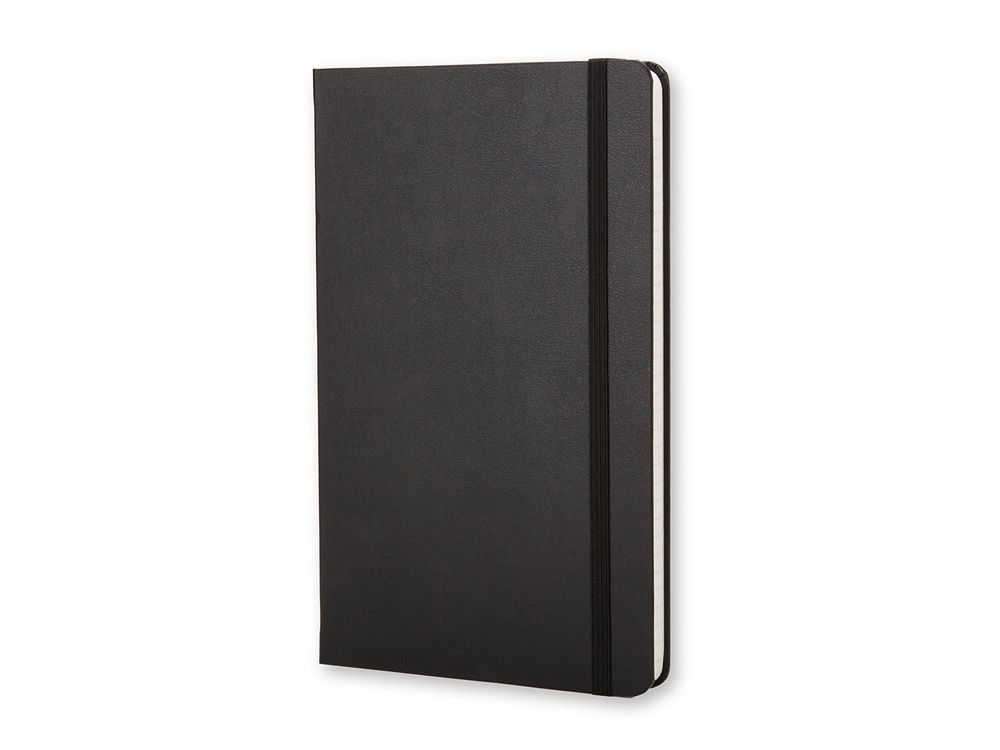 Записная книжка Moleskine Classic (в линейку) в твердой обложке, Large (13х21см), черный - купить оптом