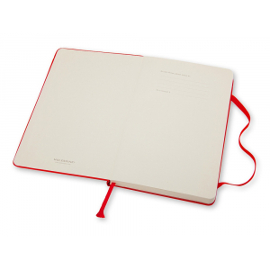 Записная книжка Moleskine Classic (в линейку) в твердой обложке, Pocket (9x14см), красный - купить оптом