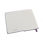 Записная книжка Moleskine Classic (в линейку) в твердой обложке, Pocket (9x14см), фиолетовый, фото 1
