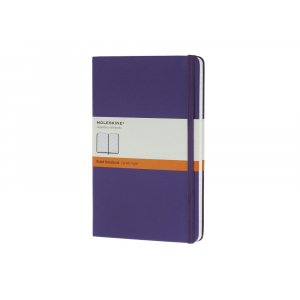 Записная книжка Moleskine Classic (в линейку) в твердой обложке, Large (13х21см), фиолетовый - купить оптом