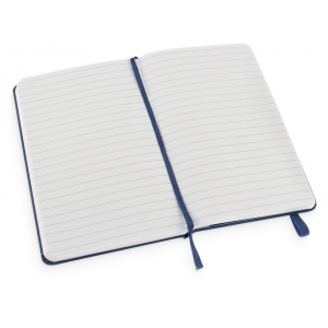 Записная книжка Moleskine Classic (в линейку) в твердой обложке, Pocket (9x14см), синий - купить оптом