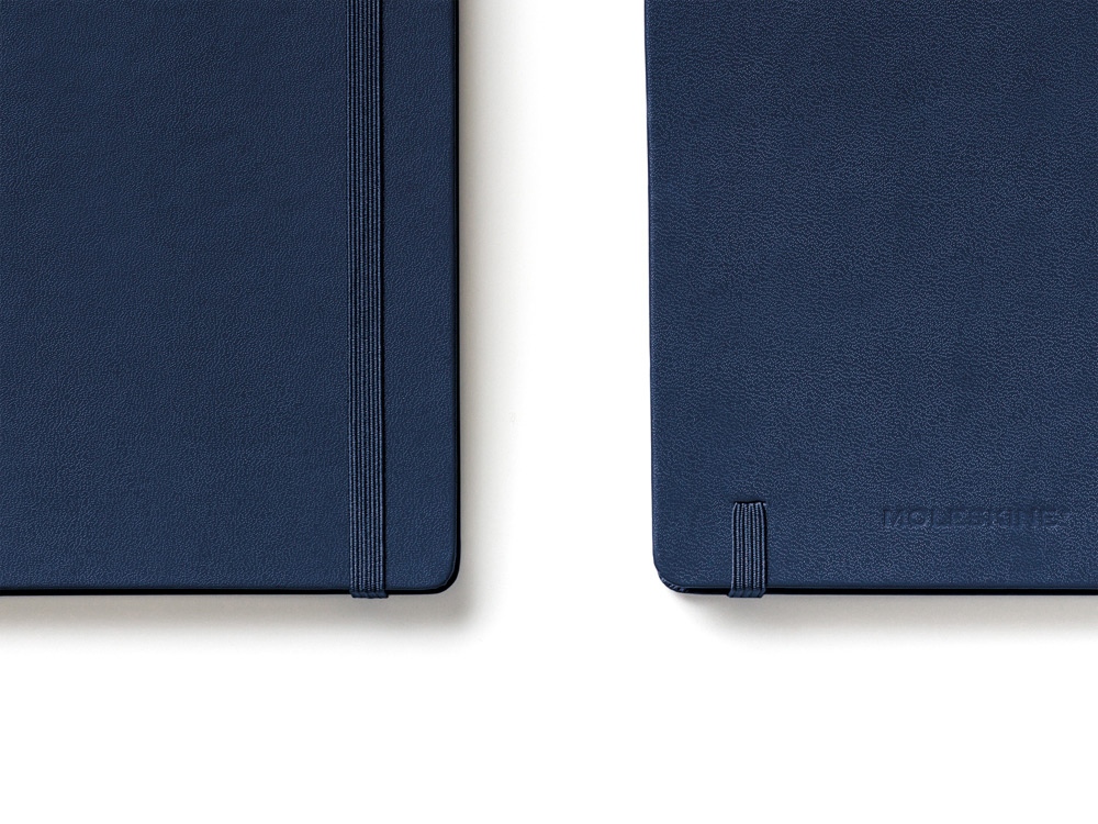 Записная книжка Moleskine Classic (в линейку) в твердой обложке, Pocket (9x14см), синий - купить оптом