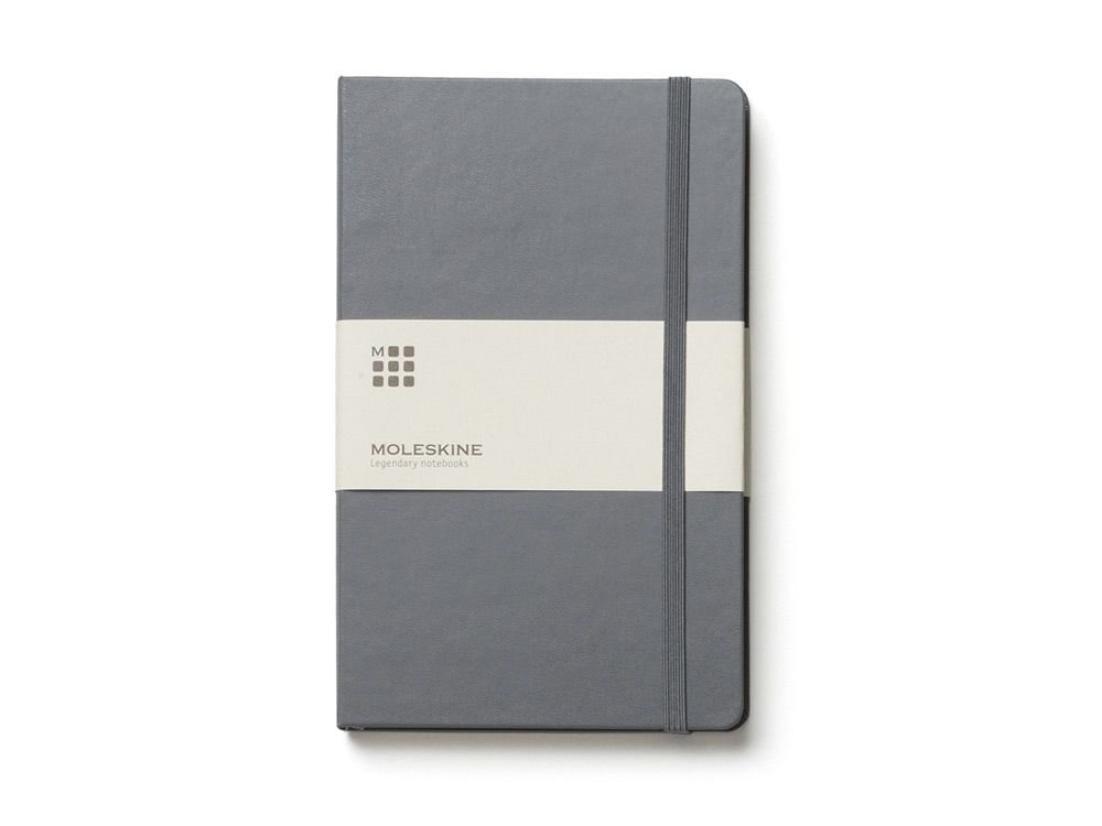 Записная книжка Moleskine Classic (в линейку) в твердой обложке, Pocket (9x14см), серый - купить оптом