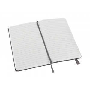 Записная книжка Moleskine Classic (в линейку) в твердой обложке, Pocket (9x14см), серый - купить оптом