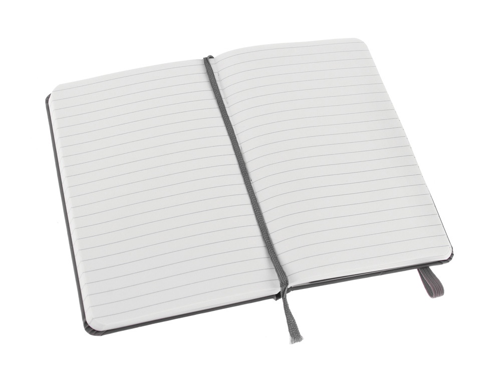 Записная книжка Moleskine Classic (в линейку) в твердой обложке, Pocket (9x14см), серый - купить оптом